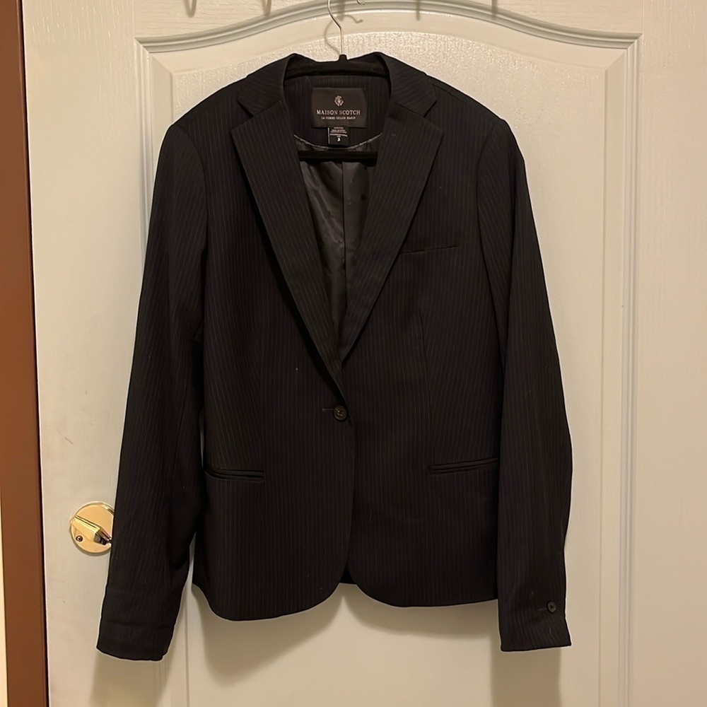 Scotch and Soda Pin Striped Blazer